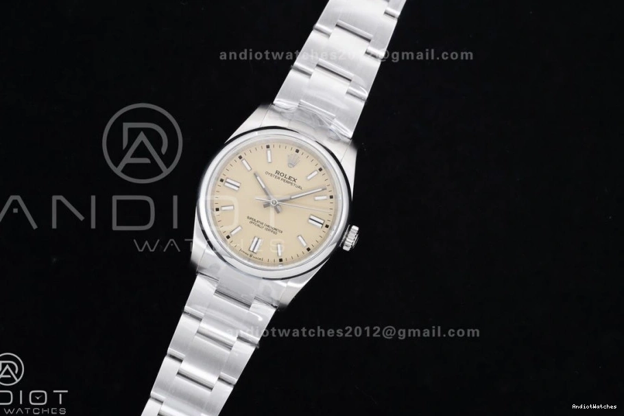 126000 36mm HighPerformance Dial Best KRF 904L Oyster Beige 1:1 Steel VR Edition 957 Perpetual 0201